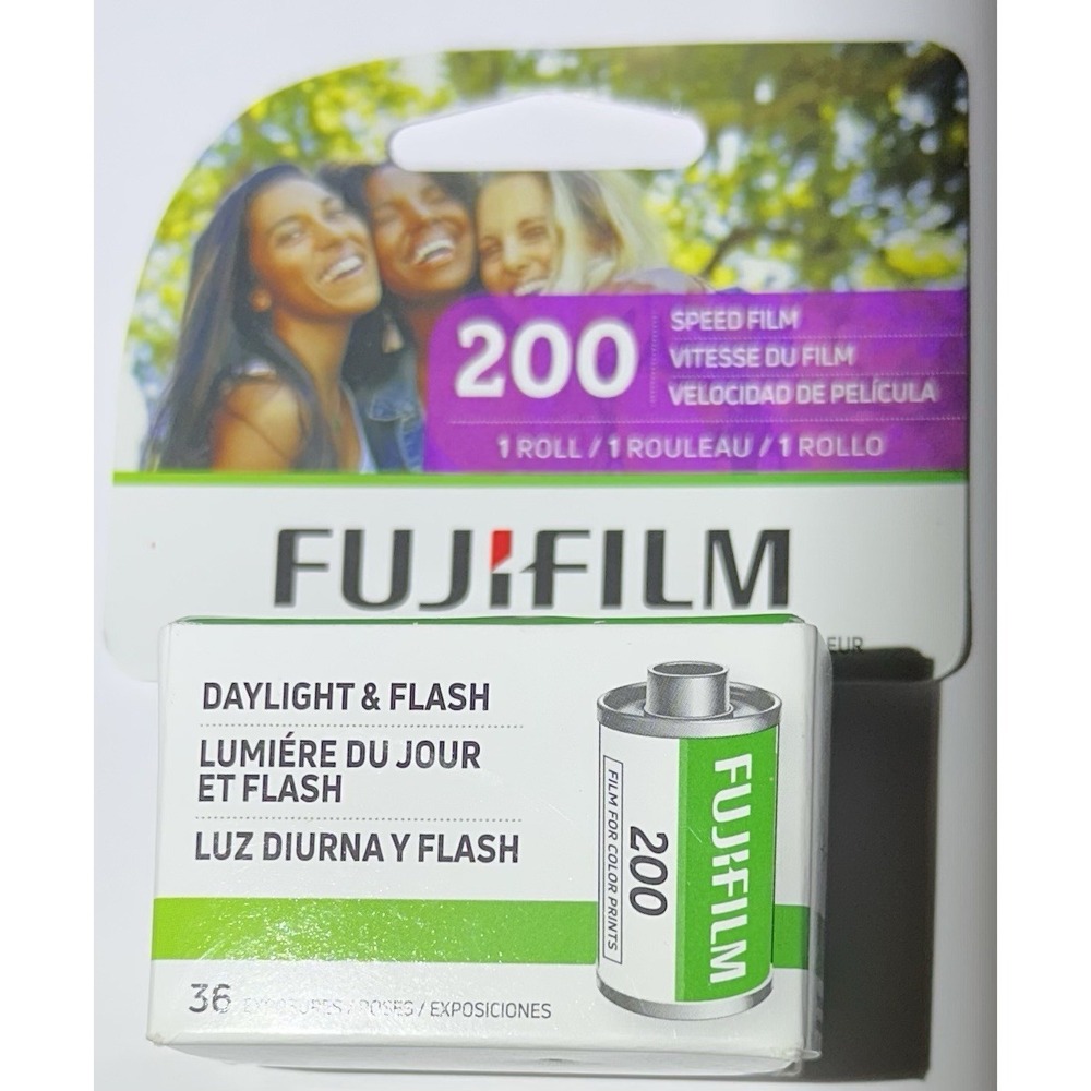 FUJIFILM 200 Color Negative Film 35mm Roll Film 36Exposures